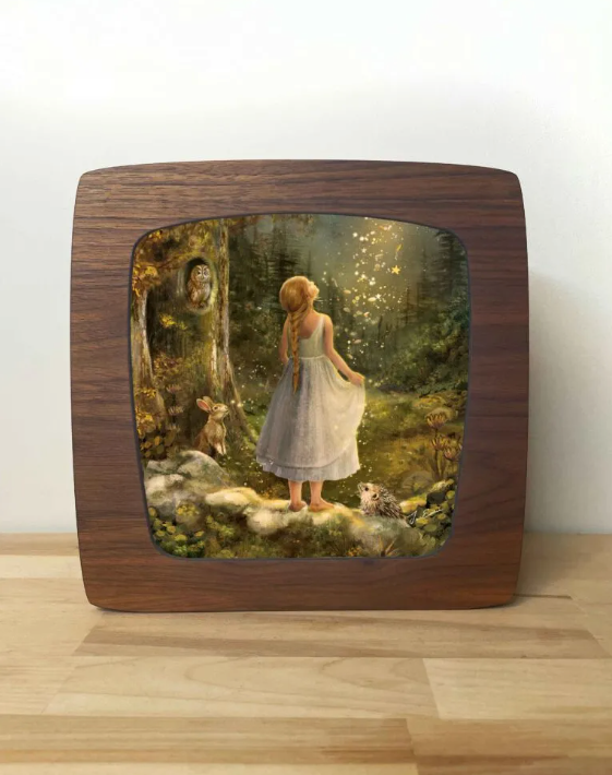 Kaart om in de Magische Lamp te plaatsen - Illustratrice Esther Iris - The Star Talers