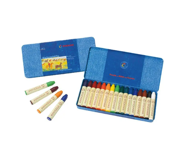 Stockmar Crayons de cire 16 couleurs