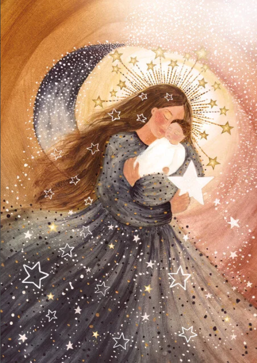 Carte postale Starlight - Illustratrice Bijdehansje