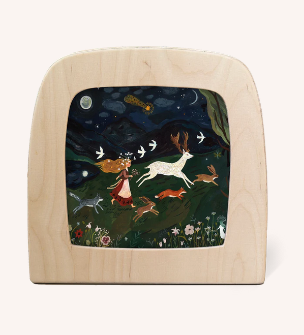 Carte à insérer pour Lampe Au fil des Saisons - Illustratrice Tijana Draws - Return of Hapiness