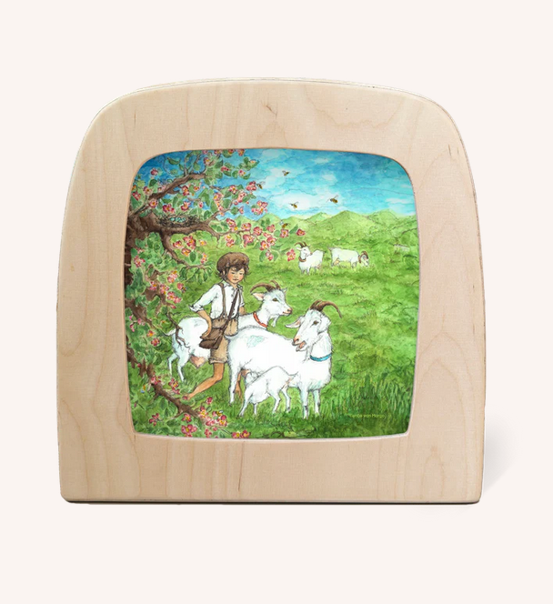 Carte à insérer pour Lampe Au fil des Saisons - Illustratrice Eentje van Margo - Little Goat