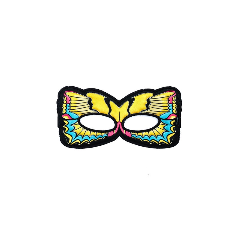 Dreamy Dress Ups Ailes + Masque papillon machaon noir