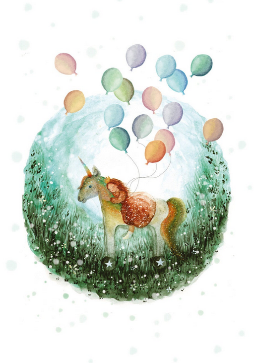 Carte postale Hip Hip Hooray - Illustratrice Bijdehansje