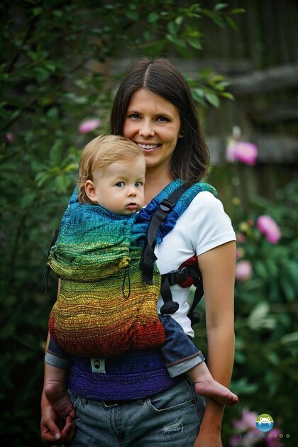 Little Frog Porte-bébé Toddler Rainbow Harmony