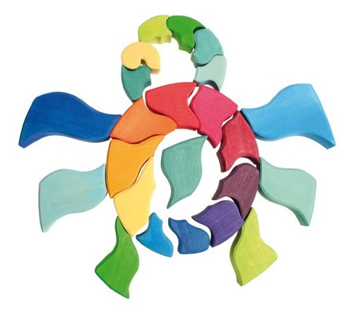 Puzzle en bois Ammonite Escargot GRIMMS