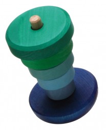 Tour vacillante à empiler bleu-vert GRIMM's