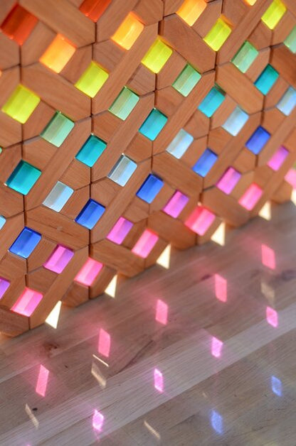 Bauspiel Blocs de construction en X - 45 pièces