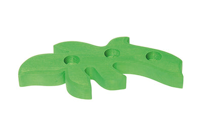 Feuille verte foncée support figurines Grimm's