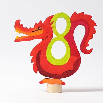 Figurine en bois Dragon 8 GRIMM's