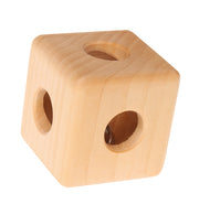 Hochet en bois cube GRIMM's