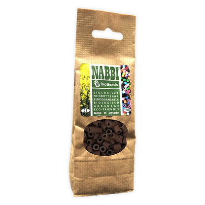 Nabbi BioBeads Perles à repasser Biodégradables couleur au choix - Lot de 1000 - 5mm