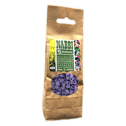 Nabbi BioBeads Perles à repasser Biodégradables couleur au choix - Lot de 1000 - 5mm