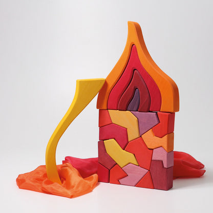 Grand puzzle en bois 4 tempéraments GRIMMS