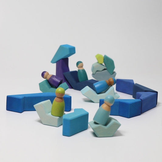Grand puzzle en bois 4 tempéraments GRIMMS