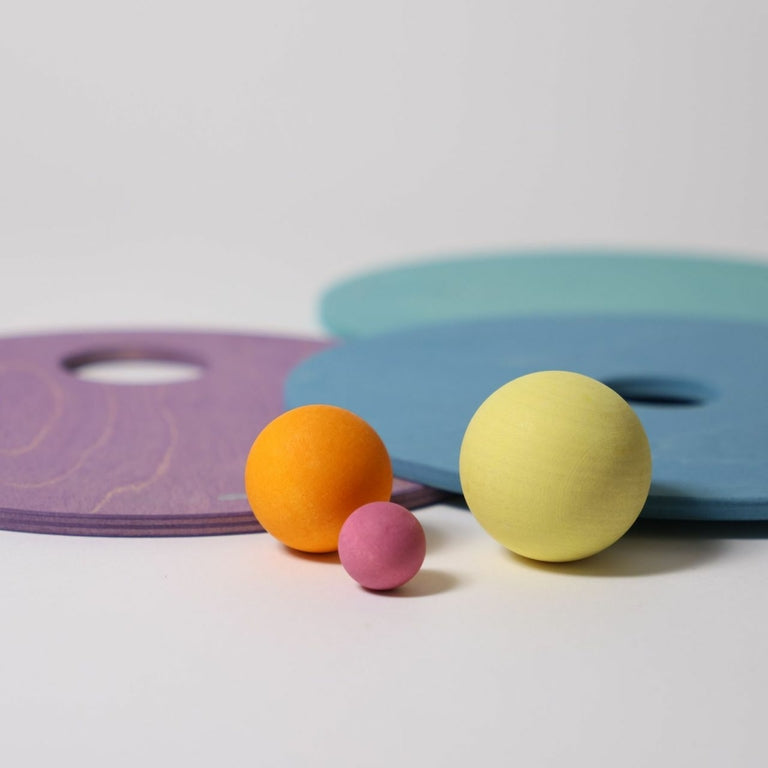 Grimm's x Stapelstein Disques en mouvement Pastel Froid