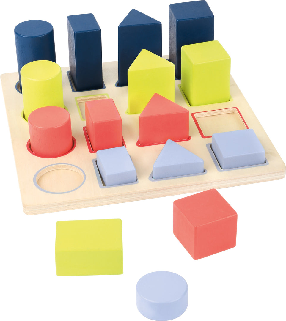 Puzzle Educatif en bois Géométrie Small Foot
