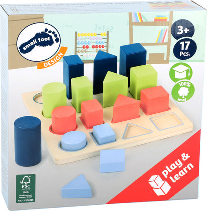 Puzzle Educatif en bois Géométrie Small Foot