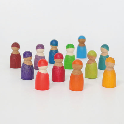 Pack Jouets libres Grimm's Grand arc-en-ciel + les 12 amis