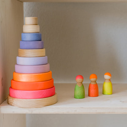 GRIMM's NEON Tour à empiler Rose