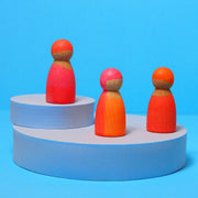 GRIMM's NEON Amis rose - Lot de 3