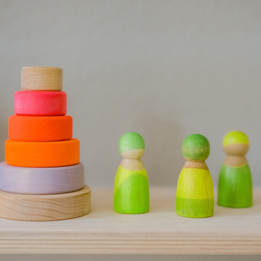 GRIMM's NEON Amis Vert - Lot de 3