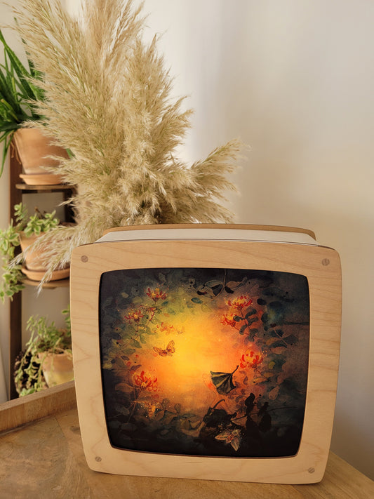 Lampe au fil des saisons - Luminae - Het Houtlokael