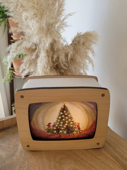 Luminae Lampe à carte postale & 3 cartes Noël