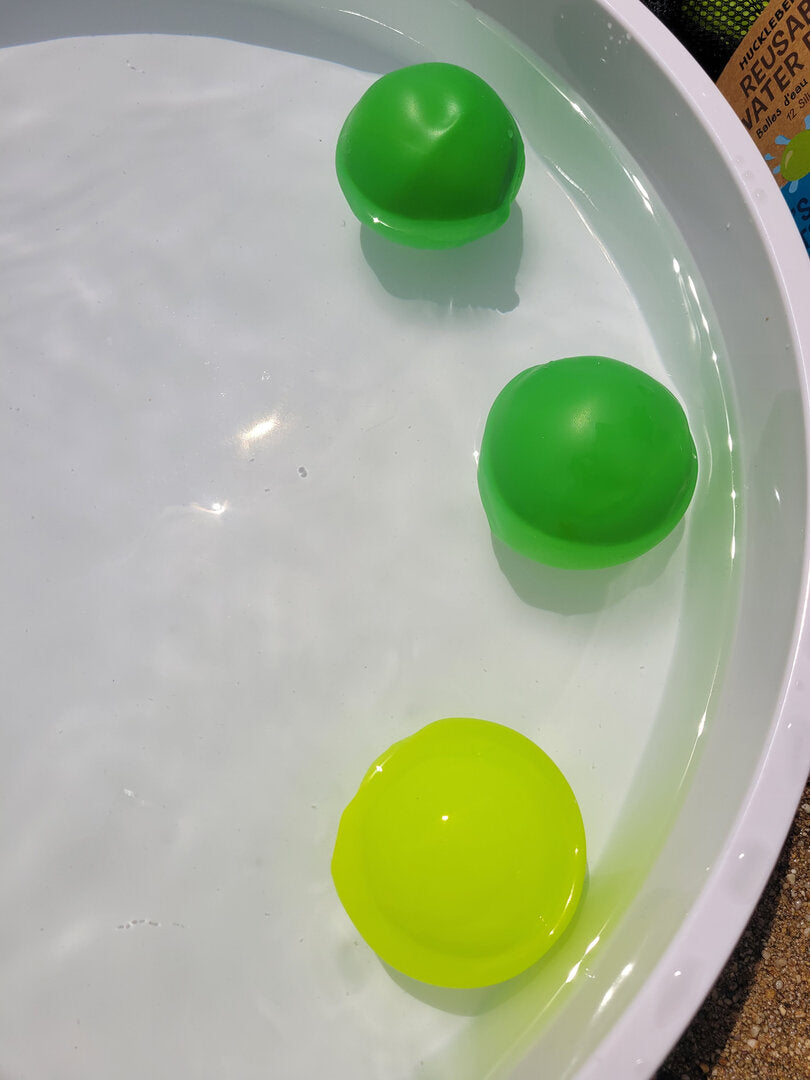 Huckleberry - Kikkerland Ballons d’eau réutilisables – Lot de 12 et sac de rangement