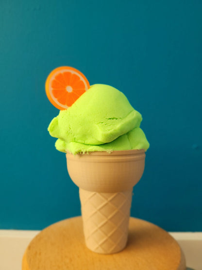 Kiddi Cornets de Glace à fond Plat - Lot de 2