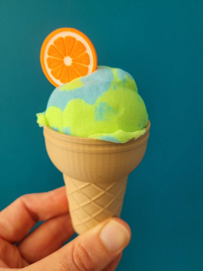 Kiddi Cornets de Glace à fond Plat - Lot de 2
