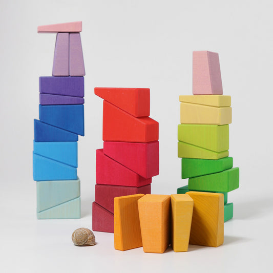 30 blocs de construction inclinés - Grimm's
