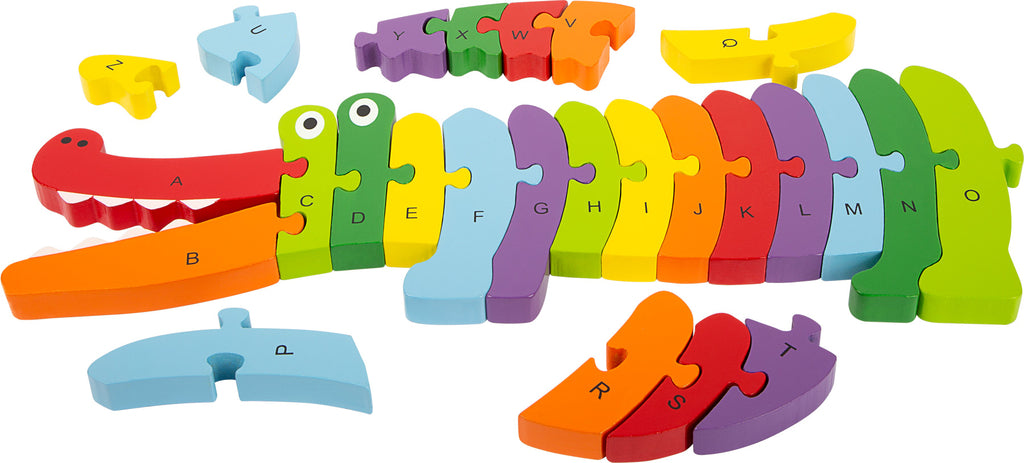 Puzzle Crocodile ABC en bois Smallfoot