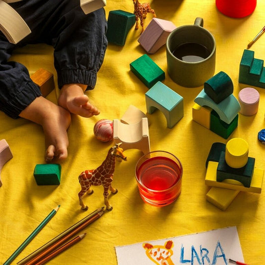 Grimm's Tiny Art Collection Set de Construction Movement