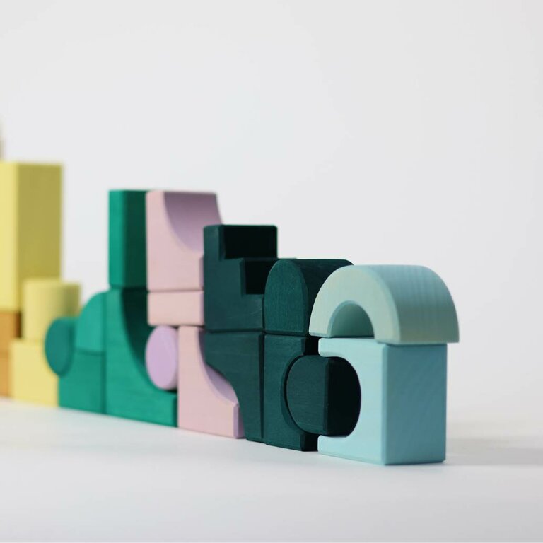 Grimm's Tiny Art Collection Set de Construction Movement