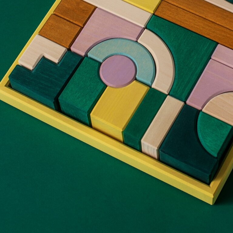 Grimm's Tiny Art Collection Set de Construction Movement