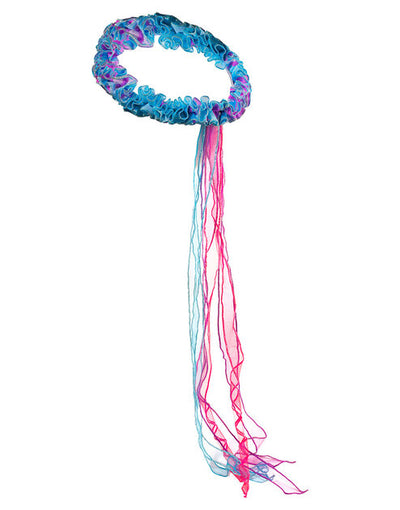 Bandeau élastique de tête Fée bleue arc-en-ciel Dreamy Dress-Ups