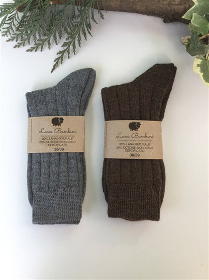 Chaussettes en laine Andrea - Lana Bambini