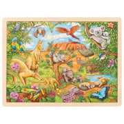 Puzzle animaux d'Australie 96 pièces GOKI