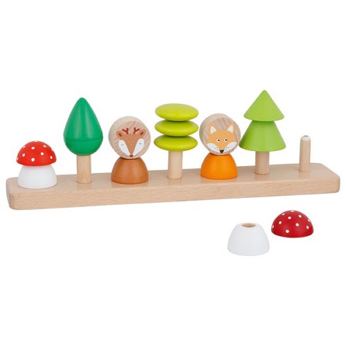 Les amis de la forêt Assortir formes et couleurs Goki