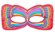 Masque Papillon rouge arc-en-ciel - Dreamy Dress-Ups