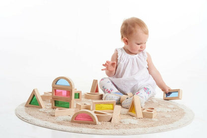 TickiT Blocs de construction Arc-en-ciel - 24 pièces