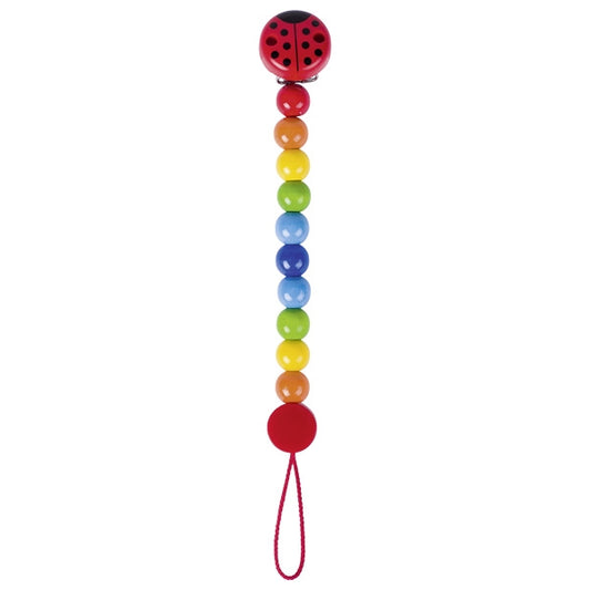 Attache tétine HEIMESS Coccinelle