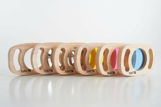 Découvrir les couleurs - Lot de 6 miroirs Tickit