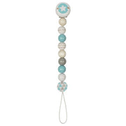 Accroche tétine étoile, Turquoise Heimess