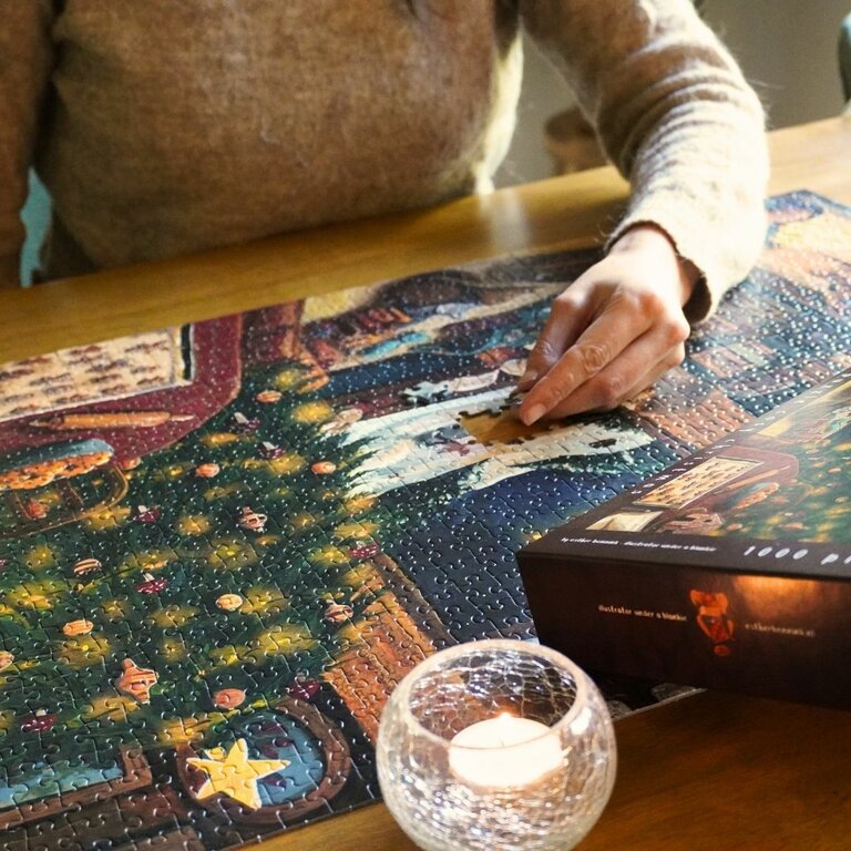 Puzzle Cosy Chrismas - E. Bennink - 1000 pièces