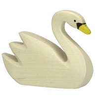 Cygne nageant Holztiger