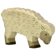 Mouton mangeant Holztiger