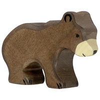 Ours brun, petit Holztiger