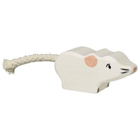 Souris blanche Holztiger