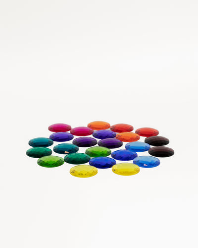 Bauspiel Transparante Glanzende Stenen 24 stuks